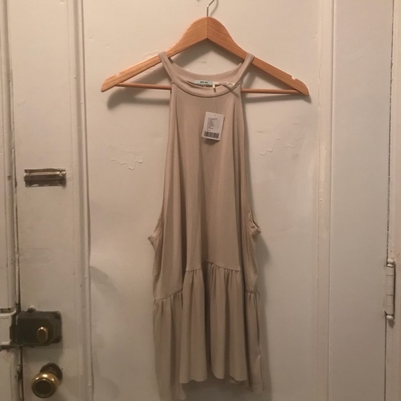 Beige Kimchi Blue Moonchild Babydoll Tank - Picture 2 of 4